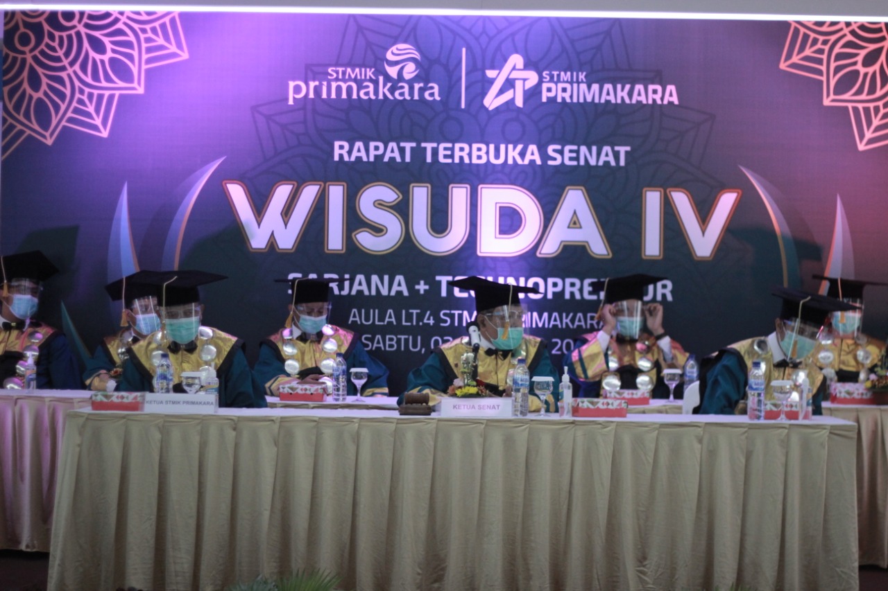 67 Lulusan STMIK Primakara Diwisuda, 64 Persen Sudah Bekerja dan 19 Punya Usaha