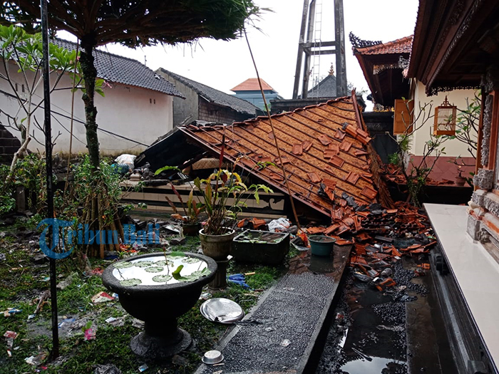 Waspada! Hujan Lebat Landa Sejumlah Wilayah di Bali, Banjir 1,5 Meter Robohkan Rumah Ngurah Bagus