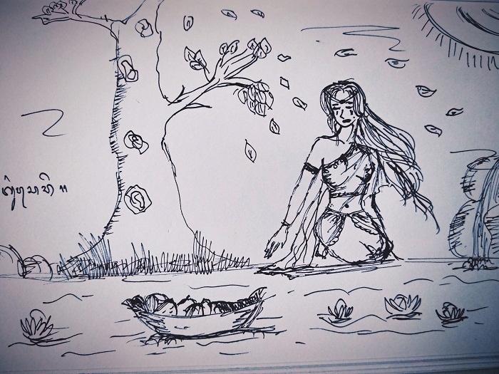 saat-kunti-membuang-karna-ke-sungai-gangga.jpg