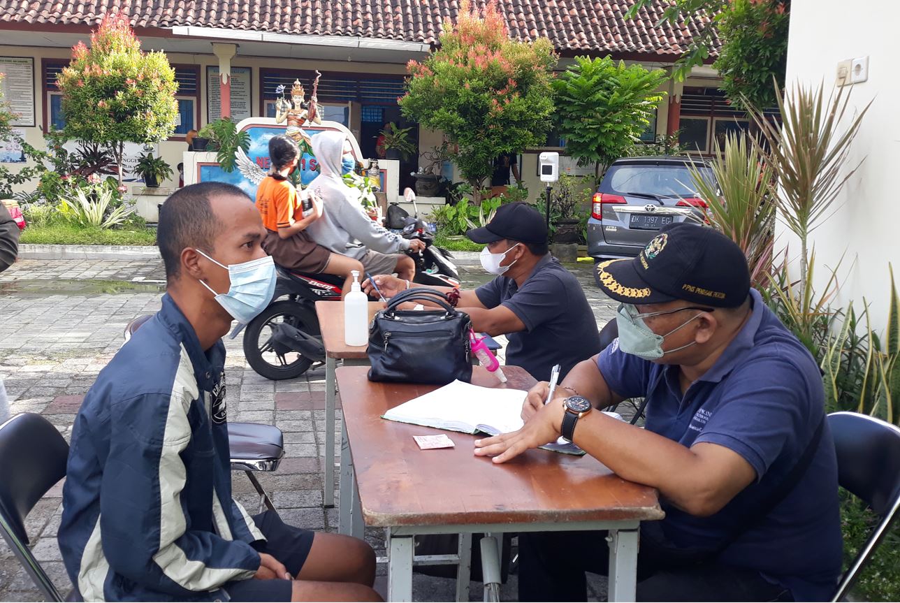 Sidak Masker Digelar di Sanur, Sebanyak 28 Orang Terjaring & 3 Orang Didenda Rp 100 Ribu
