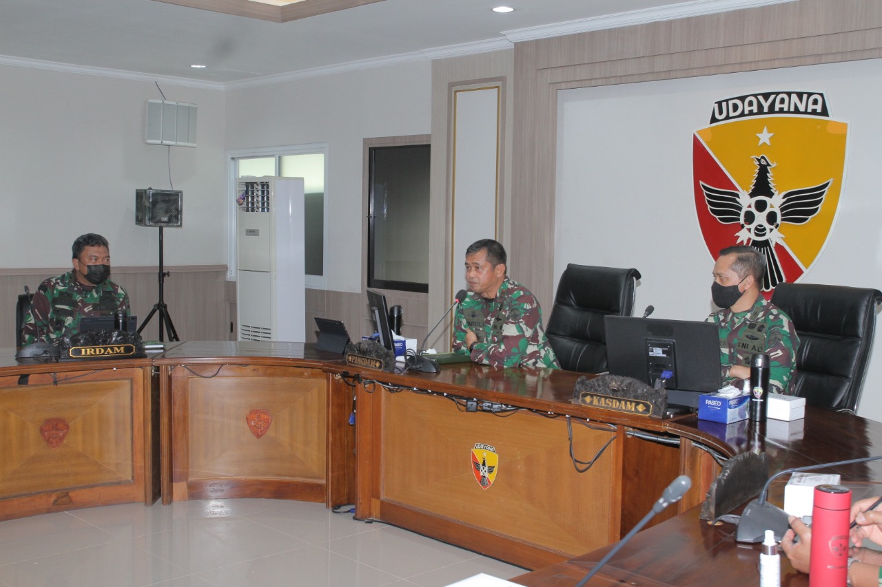 Isolasi Mandiri Tak Maksimal, Pangdam IX/Udayana : TNI Harus Jadi Ujung Tombak Penanganan Covid-19