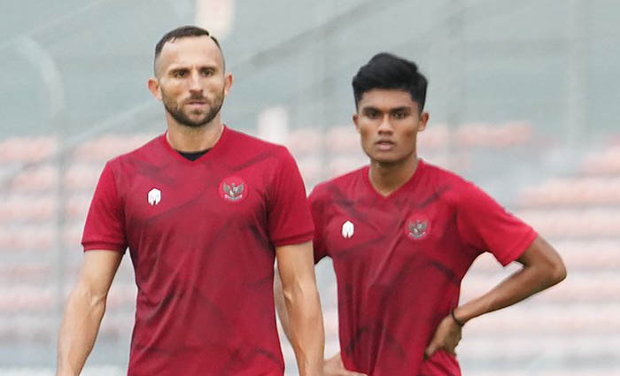 Striker Timnas Indonesia Ini Ungkap Latihan yang Diberikan Shin Tae-yong, Keras dan Disiplin