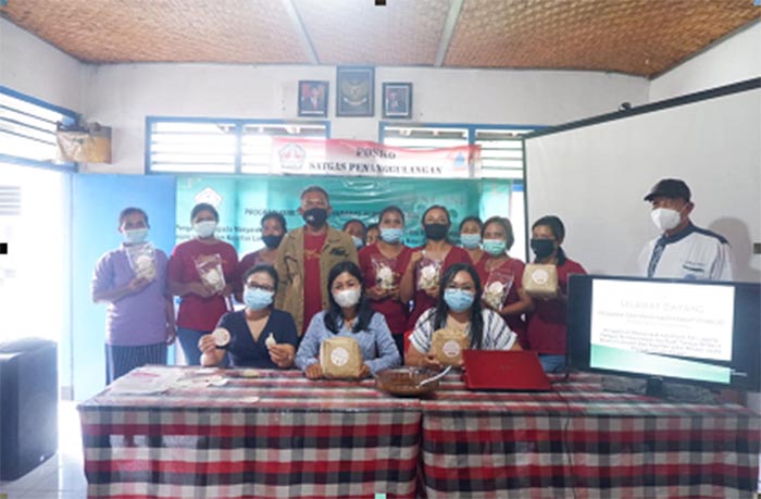 Kegiatan PKM Bangkitkan Ekonomi Warga Tabanan Lewat Produksi Dodol & Pemanfaatan Limbah Kulit Jagung