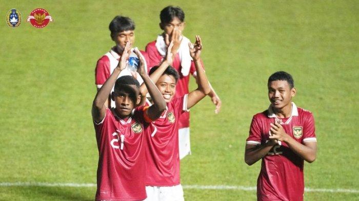 BABAK BELUR, Timnas Indonesia U1-6 VS Singapura, Nabil Sumbang 3 Gol Skor 6-0