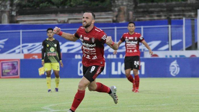 Bali United Tekuk Persipura 1-0 di Babak Pertama, Posisi Puncak Kian Dekat