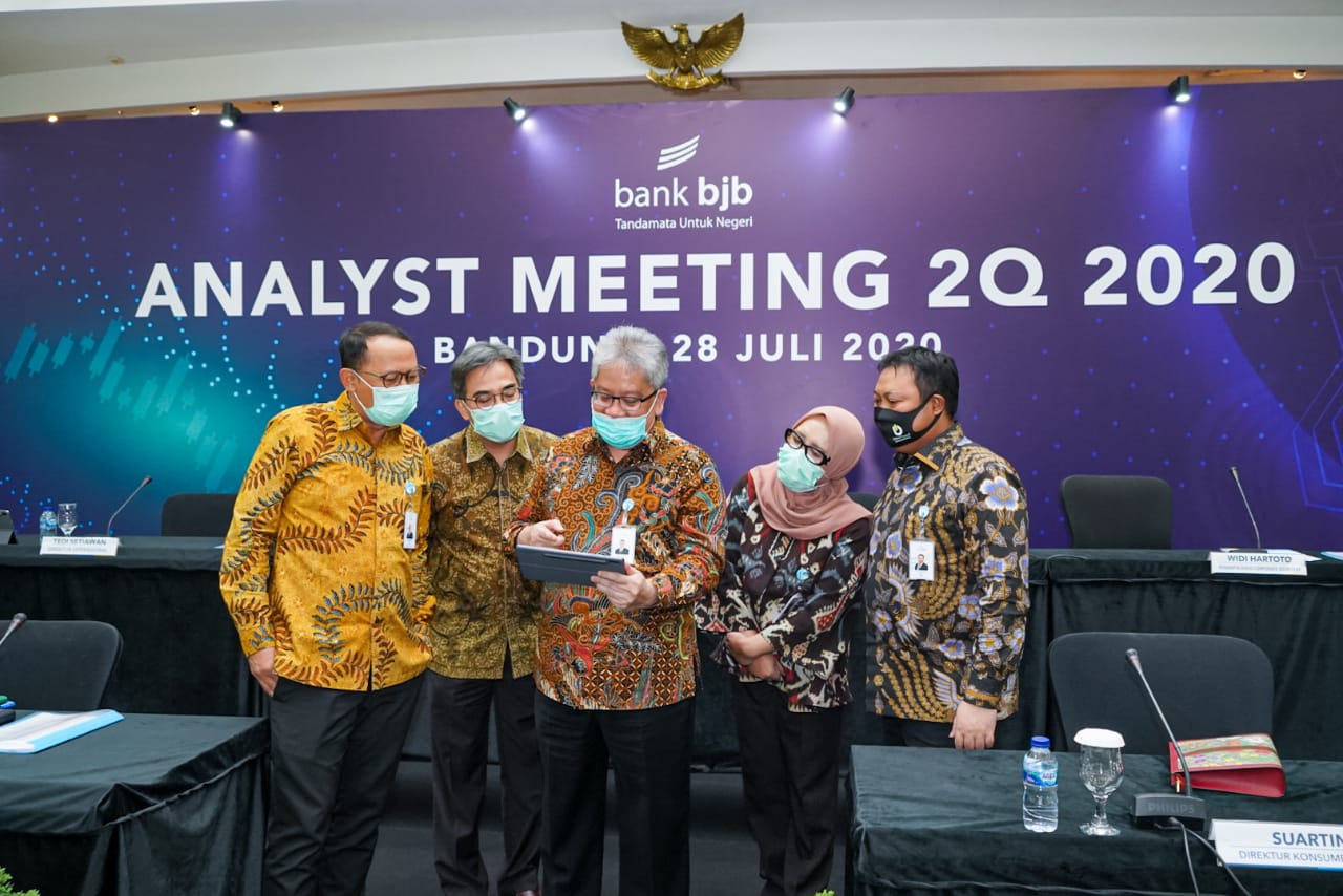 Walau Pandemi Covid-19, Triwulan II-2020 Bank BJB Tumbuh Positif