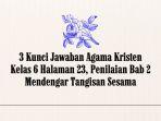 3 Kunci Jawaban Agama Kristen Kelas 6 Halaman 23, Penilaian Bab 2 Mendengar Tangisan Sesama
