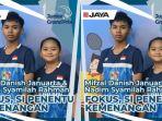 Danish/Syamilah Tunjukan Lagi Fokus Kemenangan Kalian Rebut 16 Besar, BWF Junior International