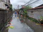 Hujan Guyur Denpasar Bali, Banjir Disertai Sampah Rendam Gang 100 Imam Bonjol