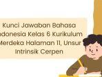 Kunci Jawaban Bahasa Indonesia Kelas 6 Kurikulum Merdeka Halaman 11, Unsur Intrinsik Cerpen