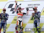 Sejarah MotoGP Silverstone 2014: Kalah dari Marquez, Duo Yamaha Lorenzo/Rossi Amankan Podium Ganda