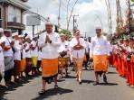 Karya Ngenteg Linggih, Melaspas Mendem Pedagingan di Banjar Geria Ayunan Badung Bali