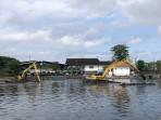 Kementerian PU Bersihkan Sampah di Waduk Muara Nusa Dua Bali, Sampah Capai 60 Ton Per Hari