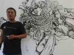 03012015-art_and_culture-rizal_fanany_(2).jpg.jpg<pf>1_Ari_Winata,_Pekerja_malam,_tinta_china_di_kertas,_150x225cm,_2009.JPG<pf>5_Ari_Winata,_Suara-suara_Sunyi,_tinta_china,drawing_pen_di_kertas,17_karya_drawing_@29,7x42cm,_2011.jpg