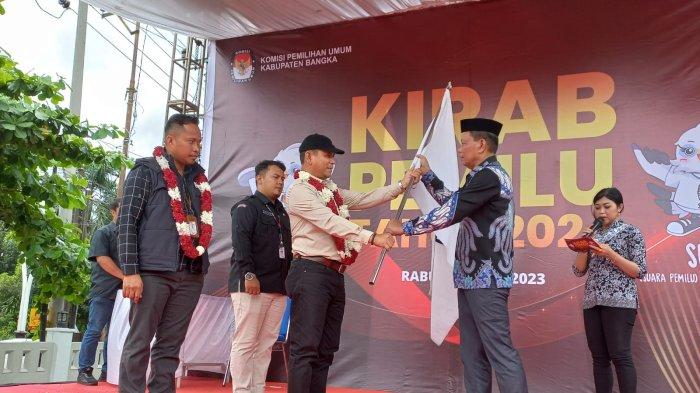 Kirab Pemilu 2024 Singgahi Kabupaten Bangka Selama 5 Hari, Ini Kegiatannya