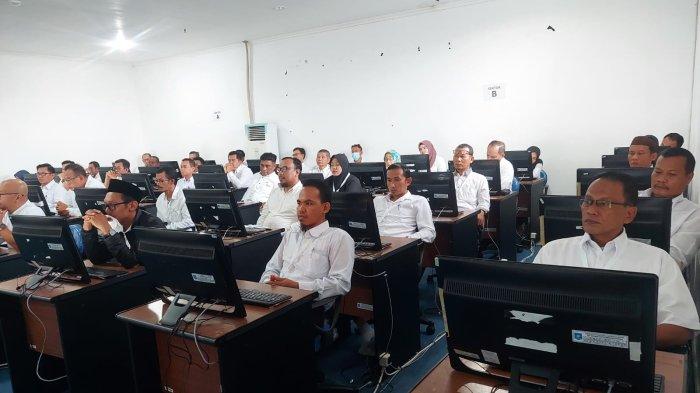 68 Peserta Ikuti Tes CAT Anggota Komisioner KPU Babel 2023-2028, Dua Orang Gugur