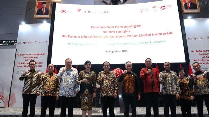 46 Tahun Diaktifkannya Pasar Modal Indonesia, RNTH Capai 10,24 Triliun