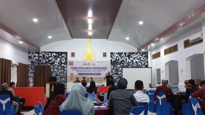 Bawaslu Sosialisasi Cara Penanganan Pelanggaran Pemilu ke Panwascam se Kabupaten Bangka