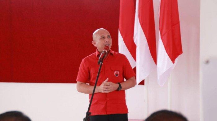 Rudianto Tjen Lantik Didit Srigusjaya sebagai Ketua DPD PDIP Babel Disaksikan Yasonna Laoly