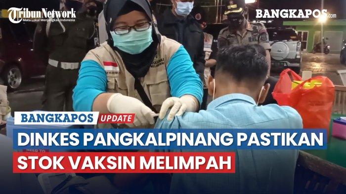 Antisipasi Covid-19 Varian Baru XBB, 17.770 Dosis Vaksin Sudah Tersedia di Provinsi Bangka Belitung