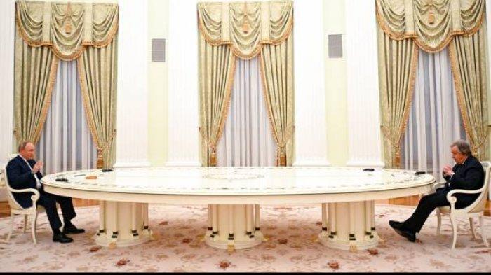 Ditemui Sekjen PBB, Putin Beberkan Alasan Invasi dan Tuding Ukraina Batalkan Kesepakatan Instanbul