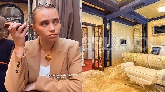 Terungkap Mewahnya Apartemen Anak Rahasia Vladimir Putin, Berlapis Emas, Intip Potretnya