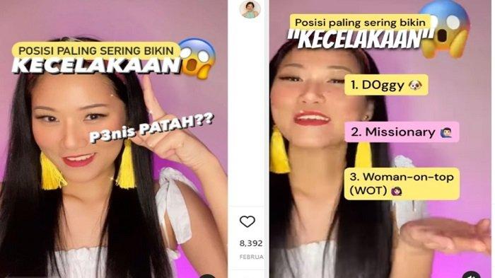 Suami Istri Hati-Hati, Posisi Berhubungan Ini Sering Bikin Alat Vital Patah Kata Inez Kristanti