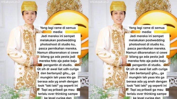 Pengakuan Rias Pengantin yang Dandani Pria Jadi-jadian Ahnaf Arrafif alias Eriyani: Silakan Nilai