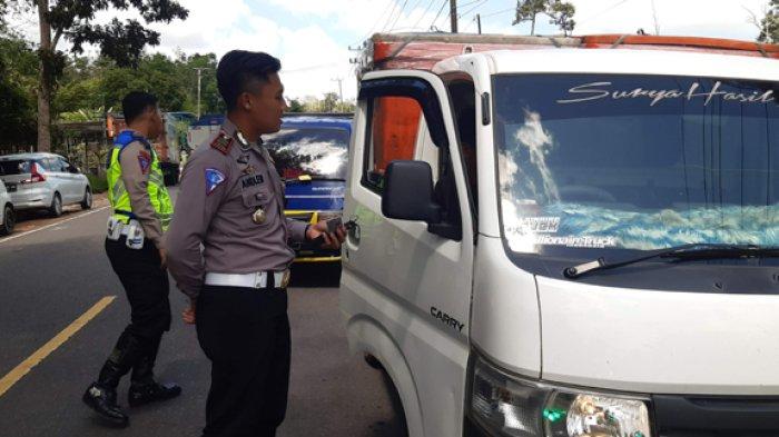 25 Kendaraan Dokumen Tak Lengkap Terjaring Giat Satlantas Polres Bangka Selatan