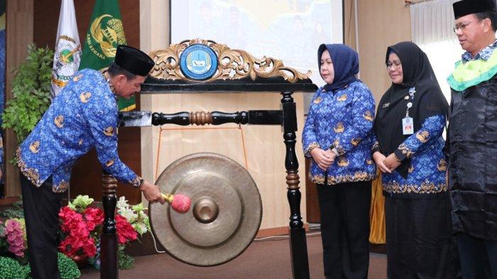 Lepas Kafilah ke MTQ Korpri Tingkat Provinsi, Pemkot Pangkalpinang Tak Bebankan Dengan Target