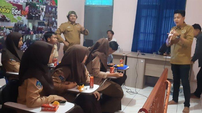 PWI Bangka Selatan Buka Kelas Literasi Jurnalistik Bagi Siswa SMA Negeri 1 Toboali