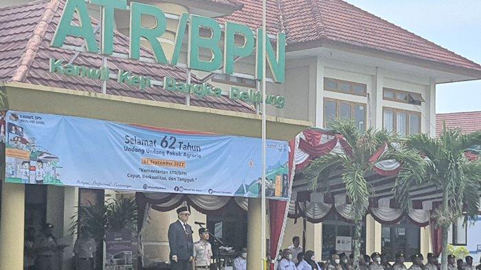 Peringati HUT ke-62 UUPA, BPN Dorong Percepatan Sertifikasi Tanah di Bangka Belitung