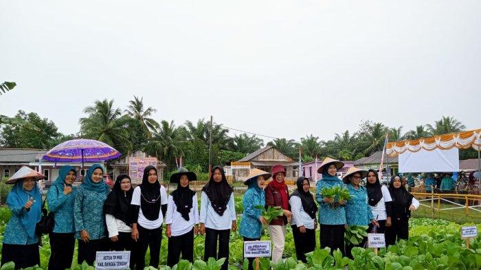 Peringati Hari Pangan Sedunia, Tiga KWT dari Desa Lubuk Pubrik Ikuti Perlombaan Tingkat Kabupaten