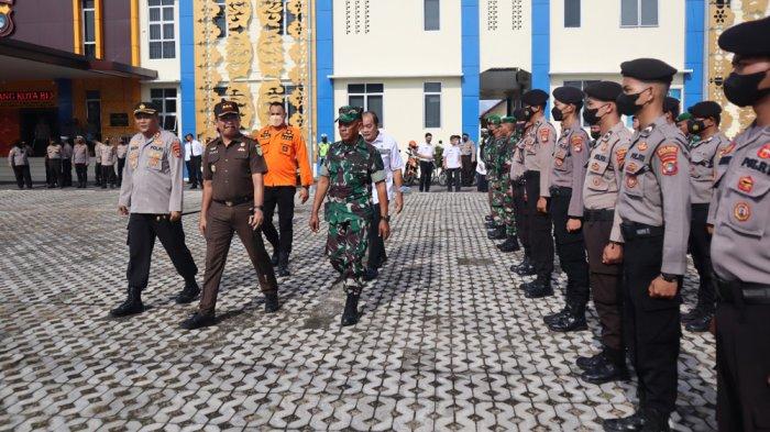 Antisipasi Bencana Hidrometeorologi, Polres Pangkalpinang Gelar Apel Kesiapsiagaan