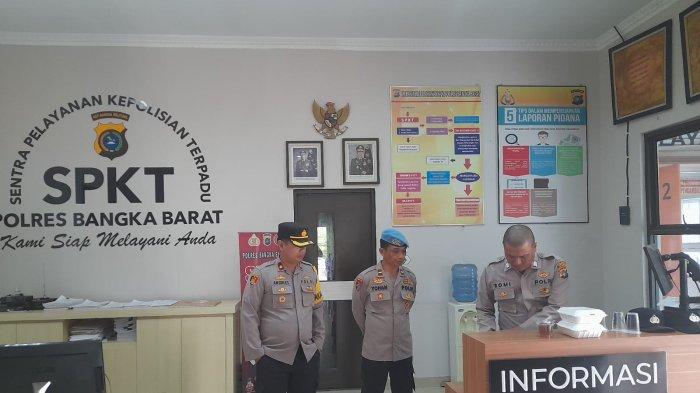 Kompol Andri Eko Cek Fasilitas Pelayanan di Kantor Polres Babar, Beri Pelayanan Maksimal