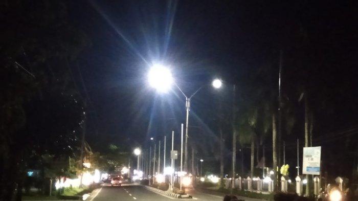 2.150 Titik Lampu Penerangan Jalan Umum Dipasang Tahun 2023 di Kabupaten Bangka