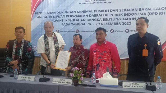 Inilah 8 Balon DPD RI Asal Babel yang Belum Lolos Verifikasi Administrasi, 11 Lain Memenuhi Syarat