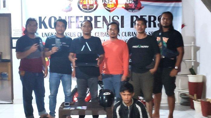 Beraksi di Enam Masjid di Pangkalpinang, Pencuri Kotak Amal Ini Gunakan Hasilnya untuk Judi Online