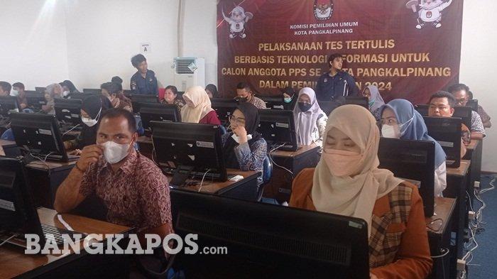 Mulai Hari ini 324 Calon PPS Kota Pangkalpinang Jalani Tes CAT