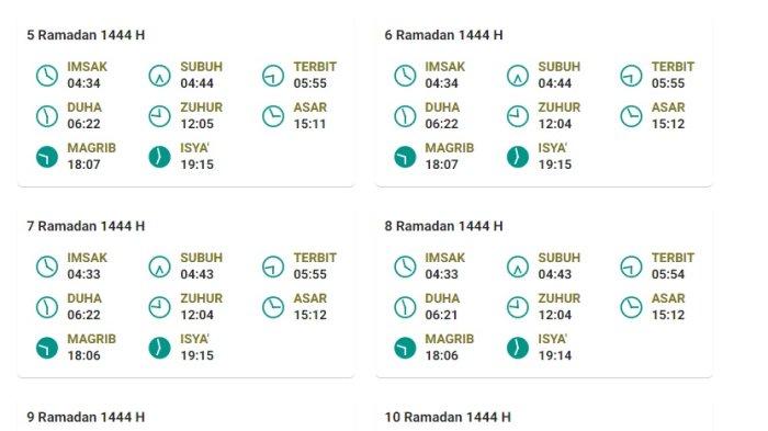 Jadwal Puasa 2023 Jember, Waktu Imsak dan Buka Puasa Hari Ini Hingga Ramadhan Usai