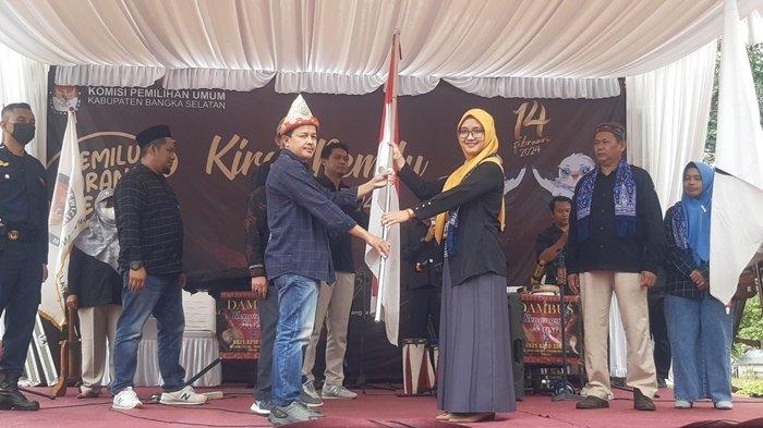 KPUD Bangka Selatan Mulai Lakukan Kirab Pemilu 2024 di Kecamatan Toboali