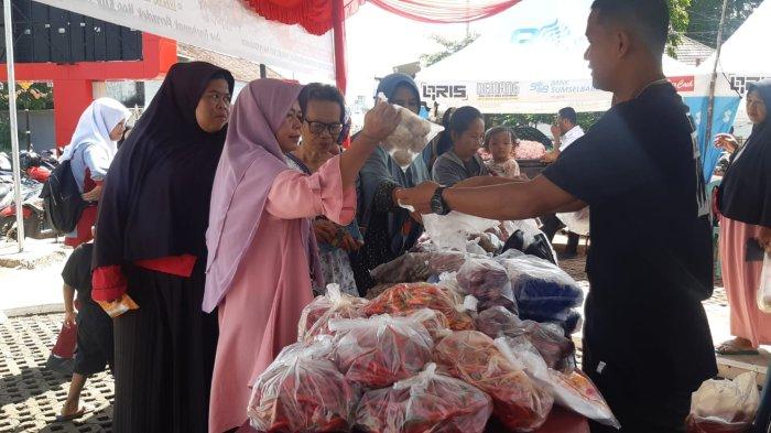 Gelar Operasi Pasar Murah, Pemkab Bangka Selatan Datangkan Distributor Dari Kota Pangkalpinang