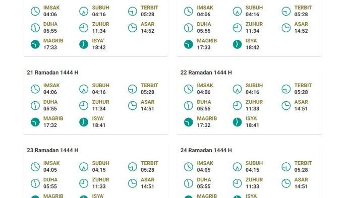 Jadwal Imsak dan Buka Puasa Ramadhan di Bandung, Semarang, Surabaya Hari Ini Senin 10 April 2023