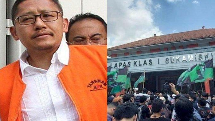 Isi Pidato Anas Urbaningrum Usai Bebas dari Lapas Sukamiskin, Buktikan Tak Mati Membusuk di Penjara