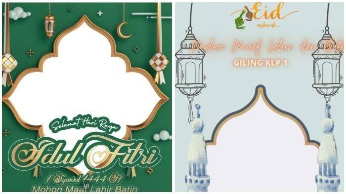 35 Twibbon Idul Fitri 2023, Bisa Pasang Foto Sendiri, Bersama Pasangan dan Keluarga, Begini Caranya
