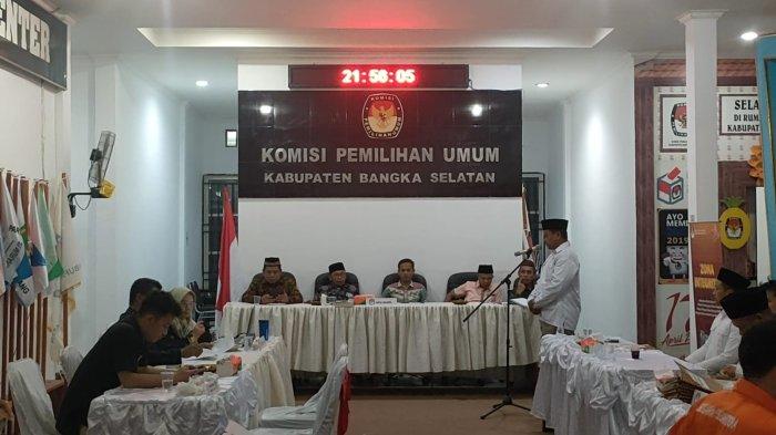 Masa Perbaikan Berakhir, KPU Bangka Selatan Hanya Terima Data Perbaikan Dari 16 Partai Politik - 20230710-kpu3.jpg