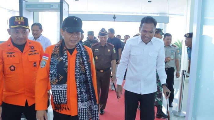 Forkopimda Babel Sambut Kedatangan Pimpinan Tinggi Madya BNPP Basarnas RI