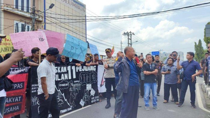 Ini Dua Poin Hasil Audiensi dengan Kejari Belitung Terkait Aksi Damai Buntut Polemik PT Foresta