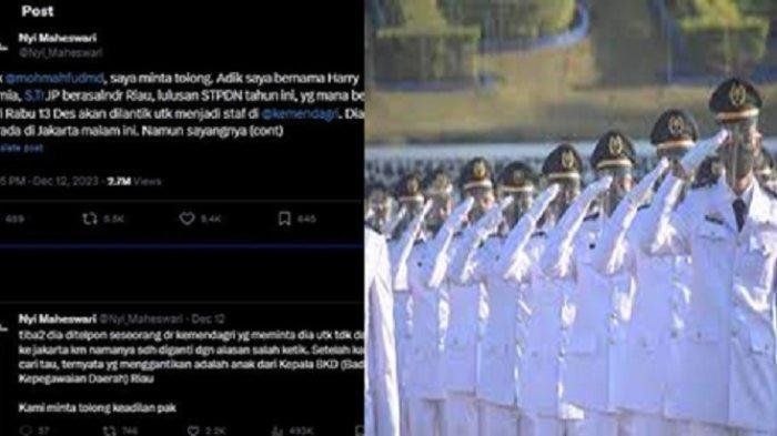 Fakta Lulusan IPDN Riau Gagal Dilantik, Posisinya Diduga Diganti Anak Pejabat, Alasannya Salah Ketik