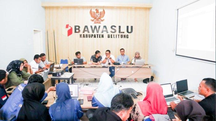 Bawaslu Belitung Mulai Rapat Rekrut Pengawas TPS, 547 Petugas Bekerja 23 Hari Sebelum Pemilu 2024